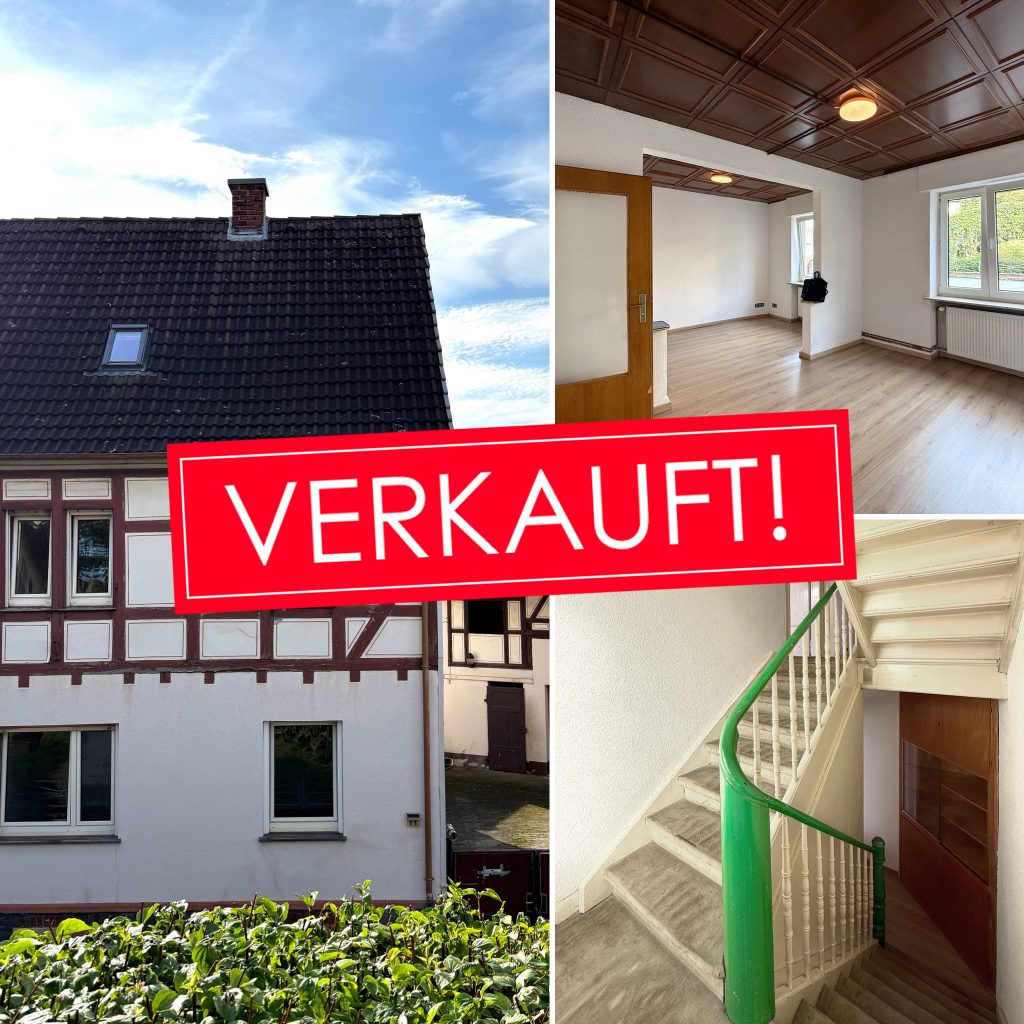 Renovierungsbedürftige Doppelhaushälfte im Reinheimer Ortsteil Spachbrücken mit Schrebergarten