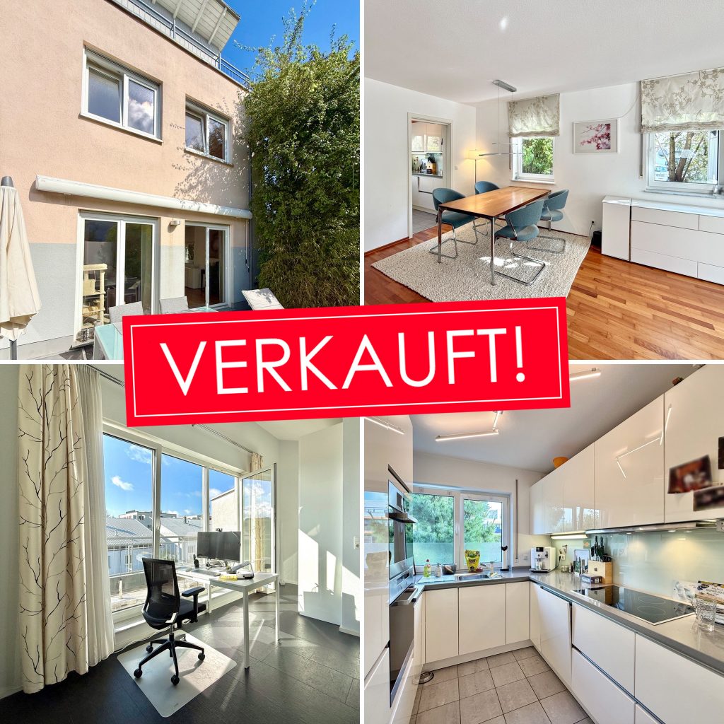 Großzügiges Reihenendhaus im Frankfurter Stadtteil Riedberg, 126 qm Wohnfläche, 313 qm Grundstück im Erbbaurecht mit schönem Garten und vielseitig nutzbarer Aufteilung