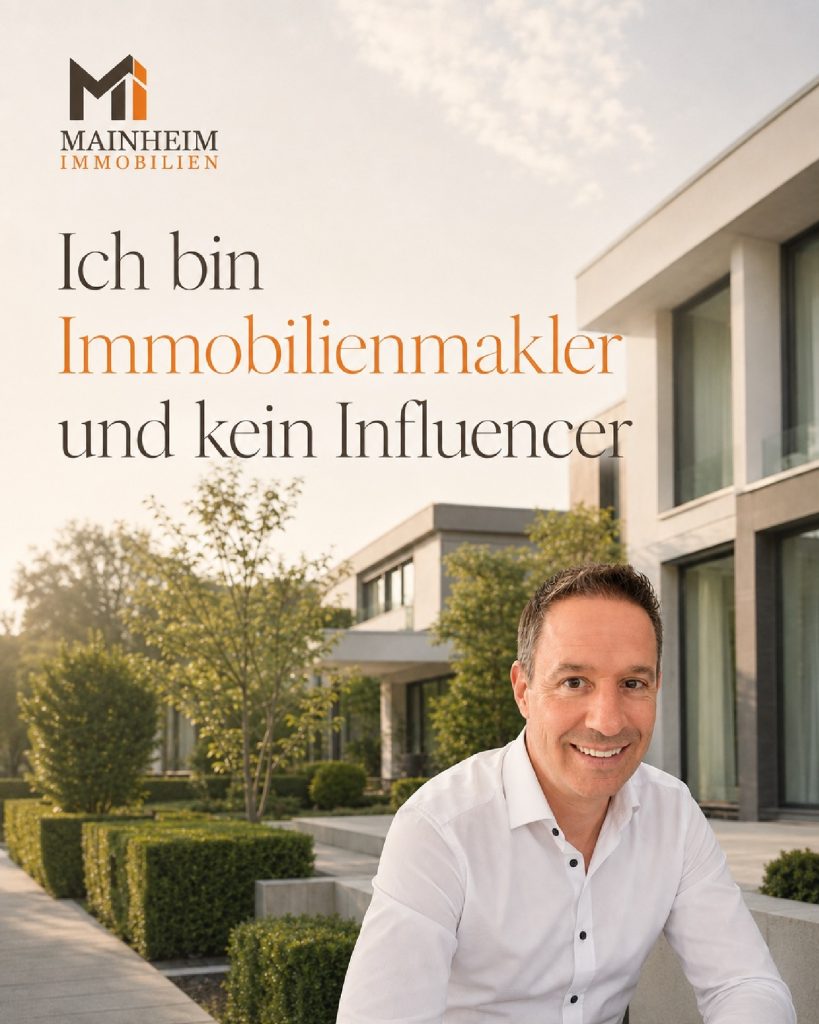 Immobilienmakler statt Influencer